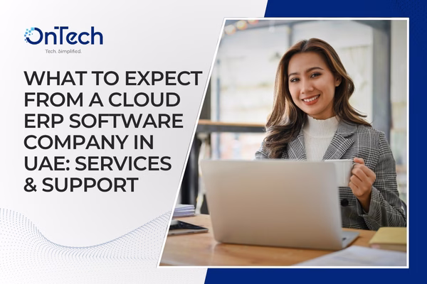 Cloud ERP Software Company in UAE